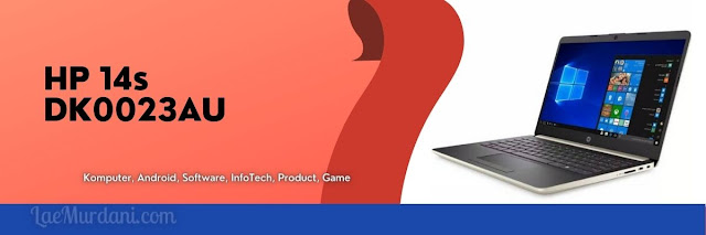 HP 14s DK0023AU laptop 4 jutaan terbaik 2021