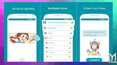 Thunder VPN Aplikasi VPN GRATIS TERBAIK Tercepat