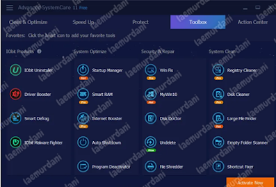 Aplikasi Advanced SystemCare untuk menghapus file sampah pada Komputer Aplikasi Advanced SystemCare untuk menghapus file sampah pada Komputer
