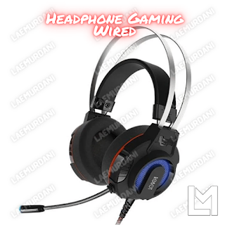 Robot Headset / Headphone Gaming Wired 7 Colour Terbaik headset gaming Original